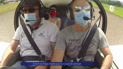 Reportage - À bord du Papa Charlie pour un cours de pilotage