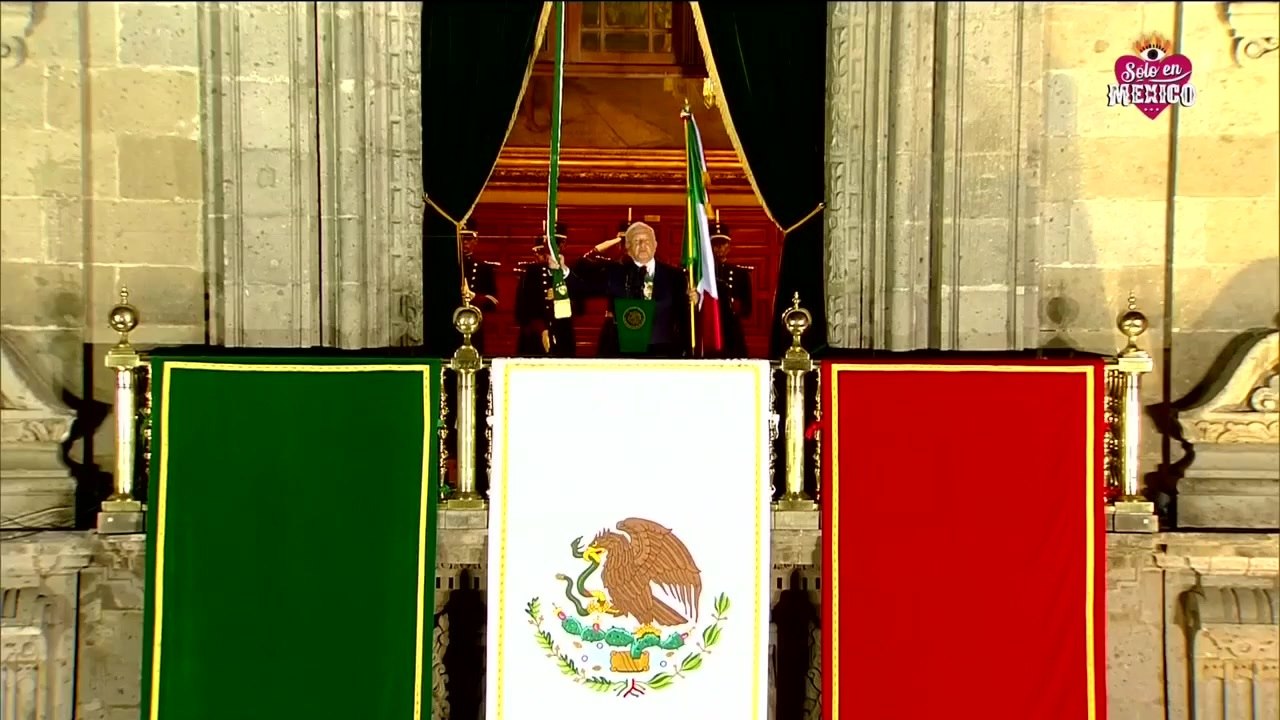 ¡Vivan las culturas del México prehispánico!: el Grito de López Obrador
