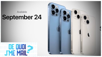 Nouveaux iPhone 13 : quelles nouveautés ? DQJMM (1/2)