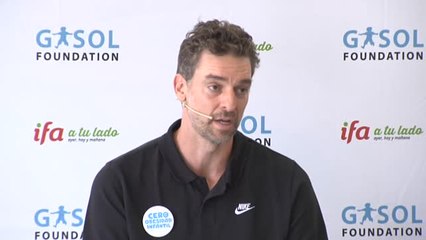 Gasol: "No me veo jugando en otro equipo en Europa que no sea el Barça"