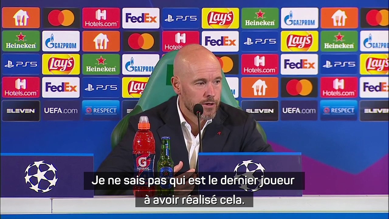 Erik Ten Hag sur le quadruplé de Sébastien Haller : "C'est quelque chose d'extraordinaire"