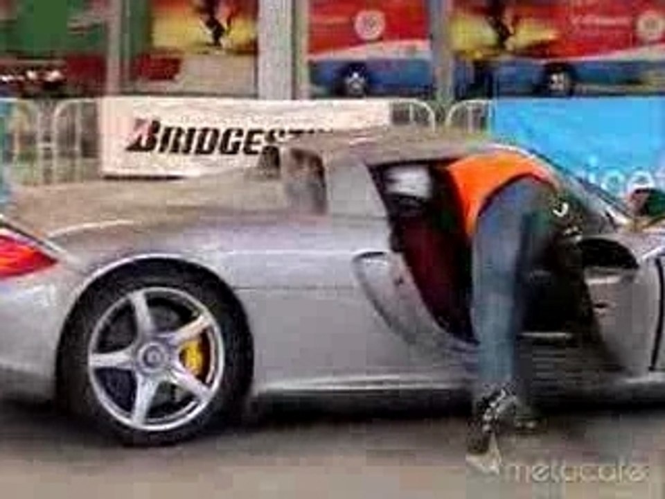 Carrera gt exaust flamme