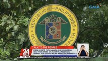 Pres. Duterte, papayagan pa ring dumalo sina Sec. Duque at Sec. Galvez sa mga pagdinig sa Senado; Sen. Gordon, muling binanatan ng Pangulo | 24 Oras