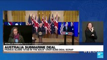 Australia submarine deal: Canberra dumps French deal for US nuclear fleet