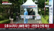 오후 9시까지 1,898명 확진…2천명대 안팎 예상