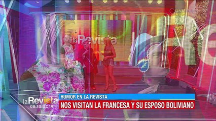 Humor: Conocemos a la francesa y su carismático esposo boliviano