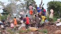 Ghana's children scavenging for scrap