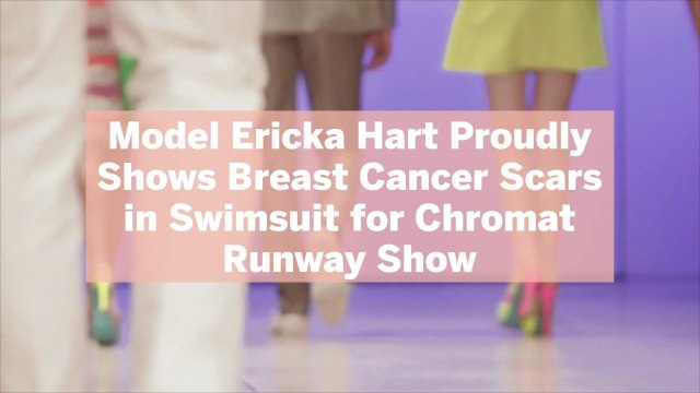 Model Ericka Hart Proudly Shows Breast Cancer Scars in Swimsuit for Chromat Runway Show