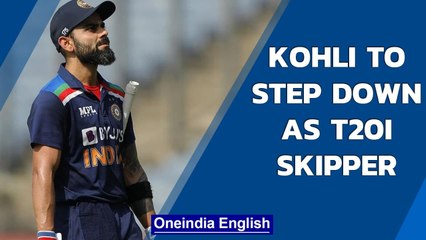 Virat Kohli to step down as T20I captain after World Cup | Oneindia News