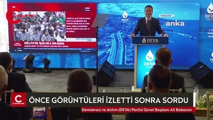 Erdoğan'ın görüntülerini izletti... Babacan'dan zor soru
