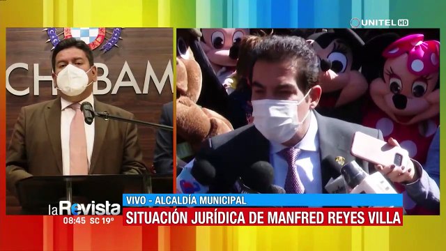 Alcaldía se pronuncia sobre la situación jurídica de Manfred Reyes Villa