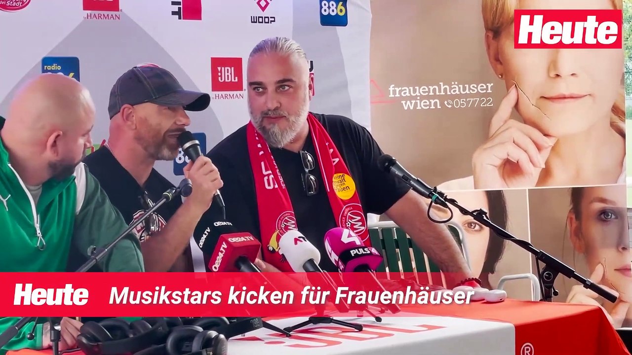 Band Fußball Cup: Musik-Stars kicken für Frauenhäuser