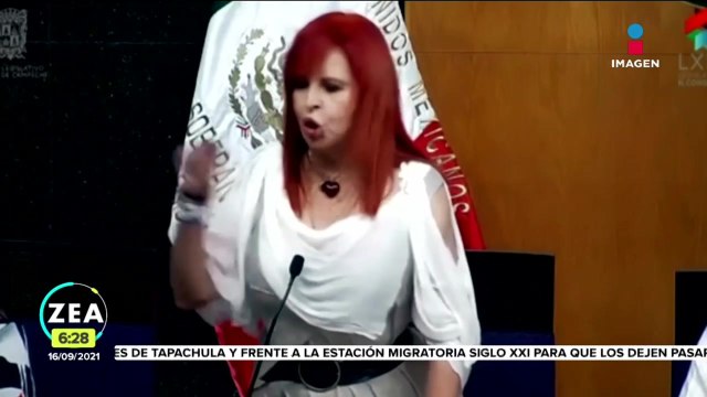 Layda Sansores toma protesta como gobernadora de Campeche