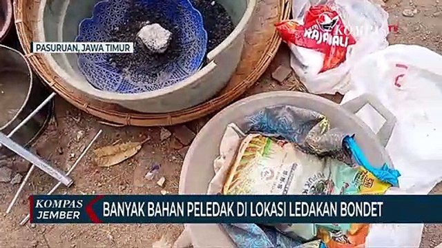 Polisi Temukan Bahan Peledak di Rumah Produksi Bondet atau Bom Ikan