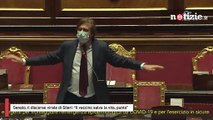 Senato, il discorso virale di Sileri: “Il vaccino salva la vita, punto”