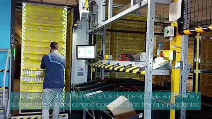 Así es por dentro el nuevo centro logístico de Amazon en Illescas