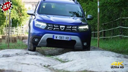 2021 Dacia Duster 4x4 DCI115 Iron Blue in 4K videos