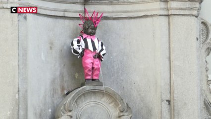Le Manneken Pis s’habille en «queer»