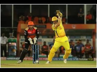 Chennai Super Kings won by 6 wickets against Sunrisers Hyderabad, Shane Watson leads to victory