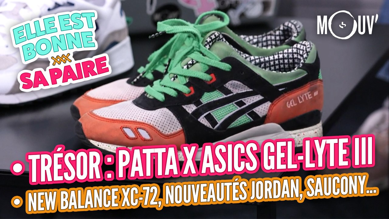 Trésor : PATTA X ASICS GEL-LYTE III, New Balance XC-72, les nouveautés Jordan... !