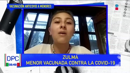 Zulma habla de su experiencia tras ser vacunada contra Covid-19