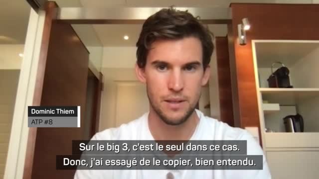 ATP - Thiem : Federer, ma plus grande inspiration