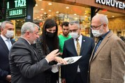 AK Parti Genel Başkan Yardımcısı Karaaslan, esnaf ziyareti yaptı