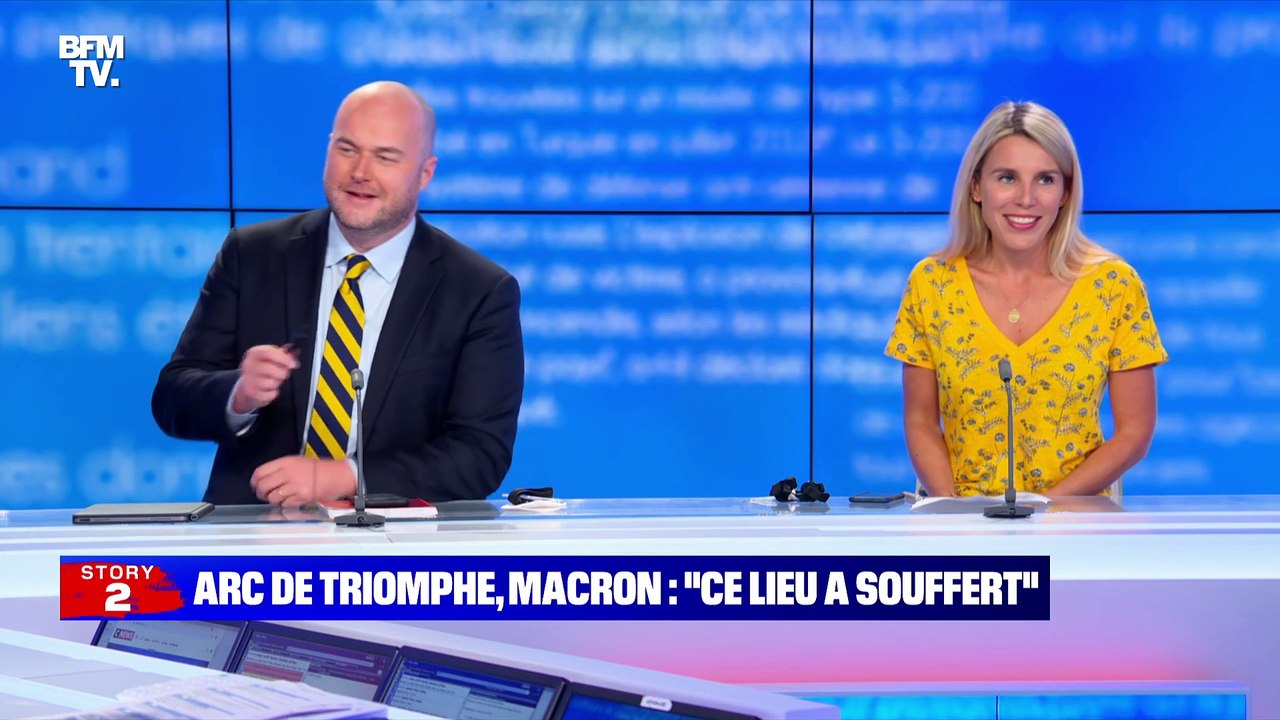 Story 7 : "Ce lieu a souffert", Emmanuel Macron à l'inauguration de l'Arc de Triomphe empaqueté - 16/09
