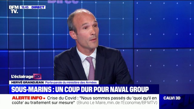 Hervé Grandjean (ministère des Armées) sur les sous-marins: On ne fera aucun cadeau contractuel aux Australiens