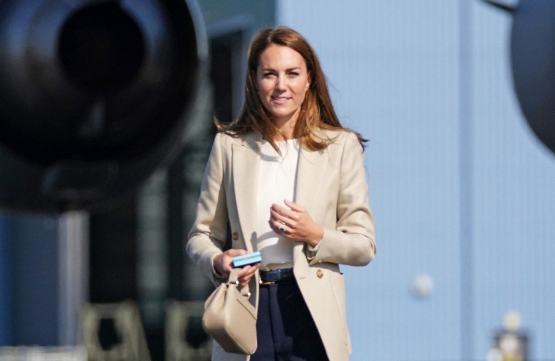 Duchess of Cambridge visits RAF Brize Norton