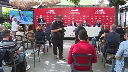 Muñoz: "Andalucía vuelve a convertirse en el centro del golf de Europa"