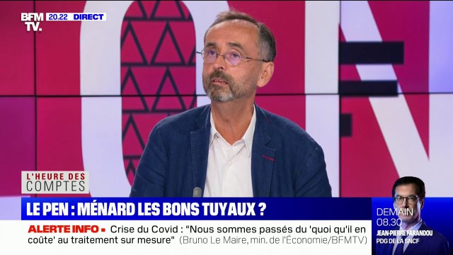 Robert Ménard: Eric Zemmour ne me semble pas aujourd'hui prêt à faire les compromis nécessaires pour gagner
