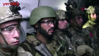 Dünya bu görüntüleri konuşuyor! "Üç Kardeş 2021" tatbikatı operasyonlarla devam ediyor