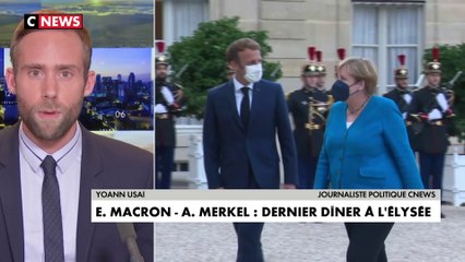Angela Merkel a participé à son dernier dîner à l'Elysée