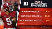 Week 3 College Football Betting Spotlight
