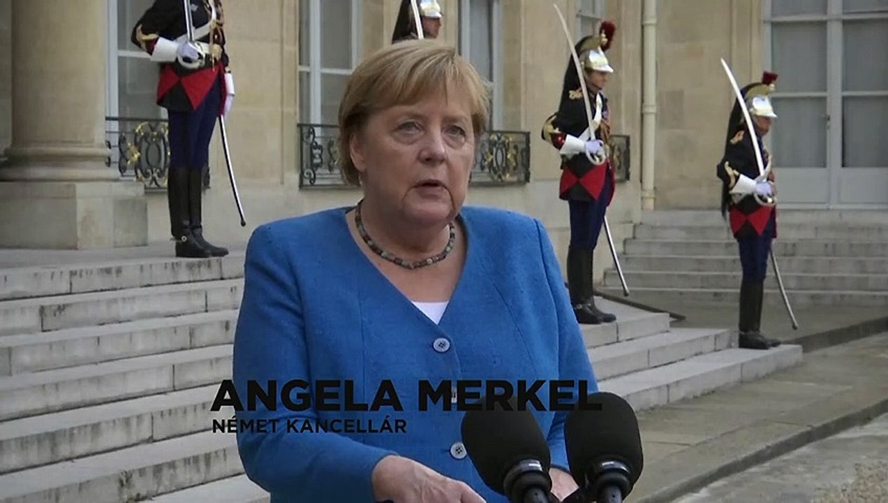 Merkel elbúcsúzott Macrontól