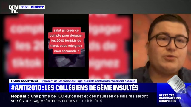 Pour Hugo Martinez, il faut créer un délit spécifique de harcèlement scolaire