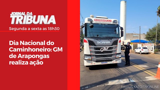 Dia Nacional do Caminhoneiro: GM de Arapongas realiza ação