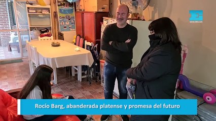 Rocío Barg, abanderada de la secundaria Nº34: "Si nos vamos, el futuro se escapa"