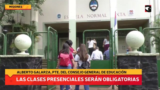 Las clases presenciales serán obligatorias
