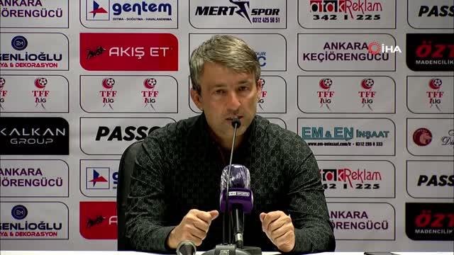 Reha Erginer: Oturmuş bir rakip savunmamız vardı
