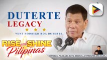 DUTERTE LEGACY | Pagtatag ng BARMM, isa sa iiwang legasiya ng administrasyong Duterte