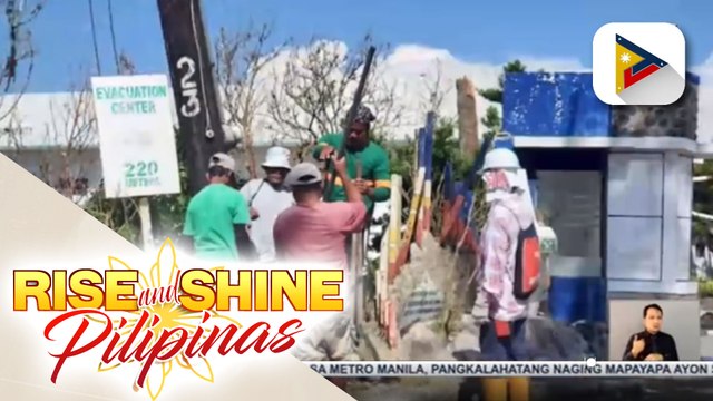 BATANELCO at mga residente, nagbayanihan sa pagsasaayos ng mga poste at linya ng kuryente; Clearing operations, puspusan din
