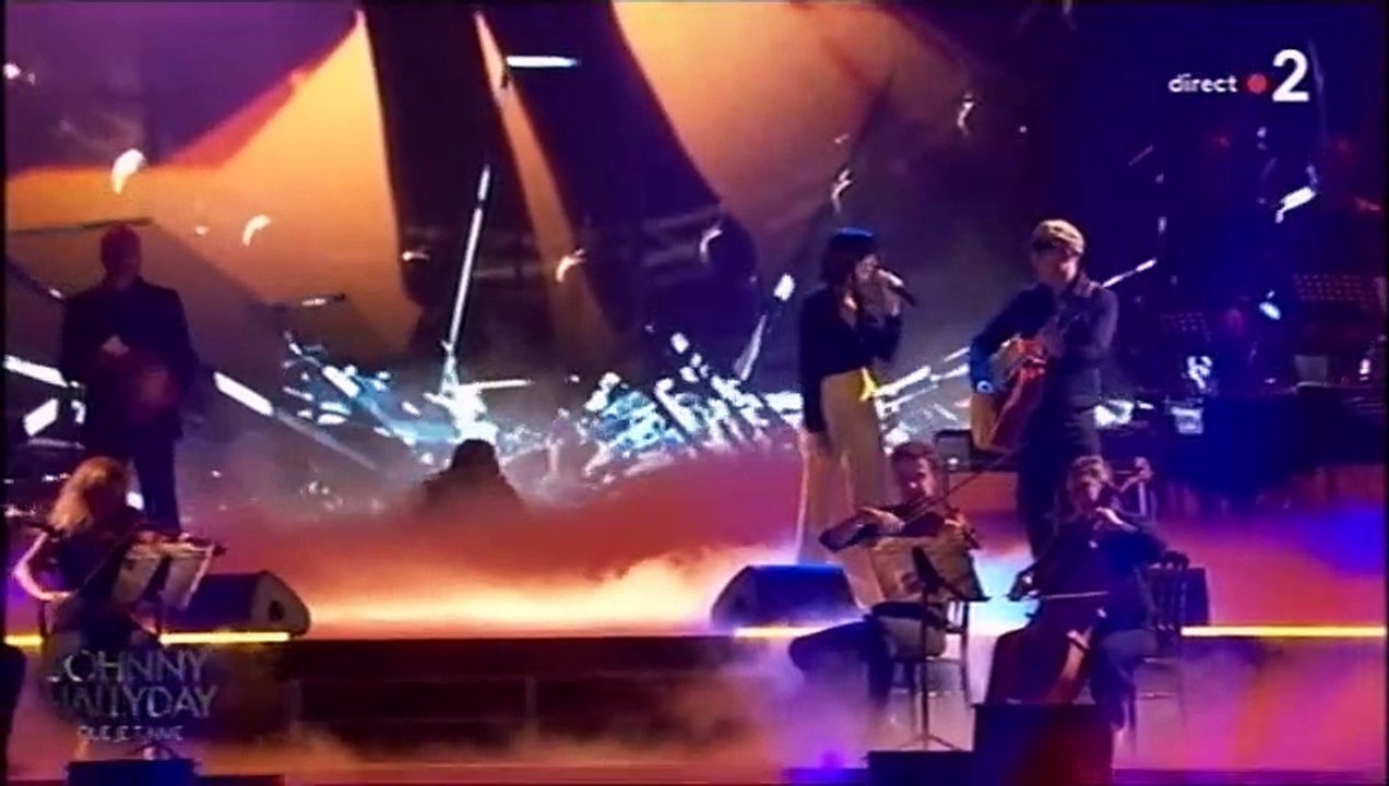 Nolwenn Leroy - Le Chanteur Abandonné - Johnny Hallyday, Que je T'aime, 14 09 2021