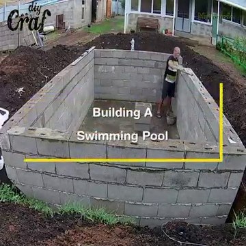 How to building a swimming pool. All process, step by step building a swimming pools inground