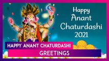 Anant Chaturdashi 2021 Greetings, Lord Vishnu Images, WhatsApp Messages and Quotes for Loved Ones