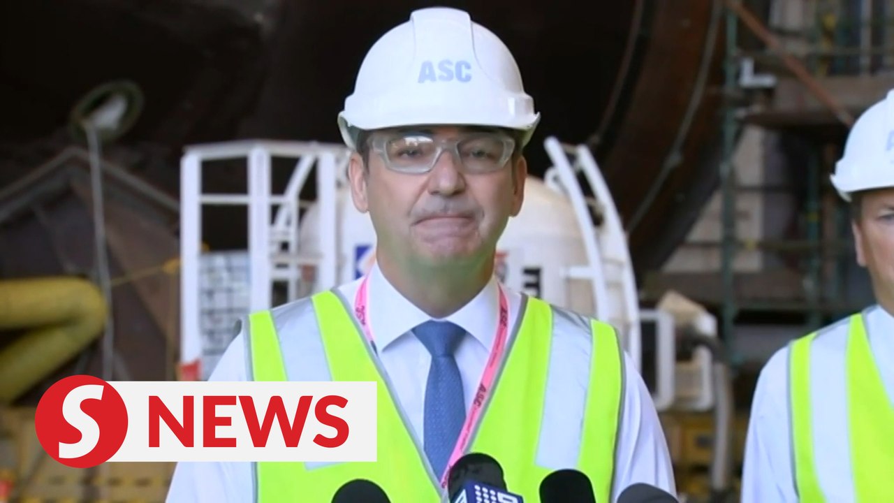 Construction of nuclear-powered submarines in S...
