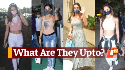 Kiara, Disha, Ananya, Malaika Spotted By Shutterbugs In Mumbai