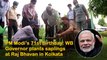 PM Modi turns 71: West Bengal Governor plants saplings at Raj Bhavan in Kolkata