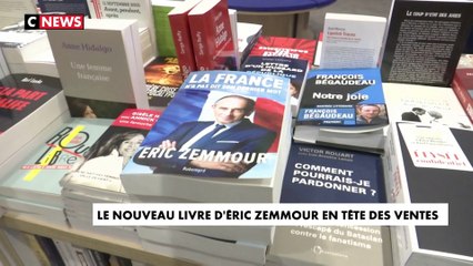 Le nouveau livre d'Eric Zemmour en tête des ventes